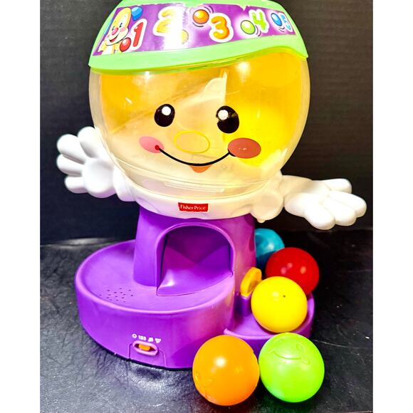Fisher-Price Laugh & Learn Count & Color Gumball Toy balls music fun toddler - Picture 1 of 7